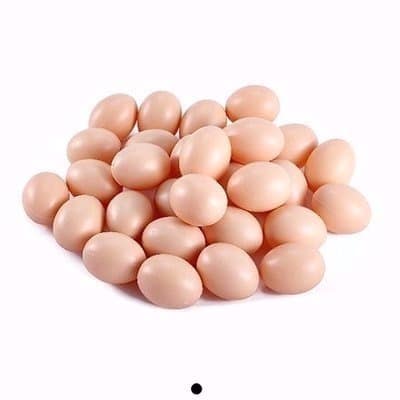 Plastic Chicken Toy Eggs for Kids - 20pcs