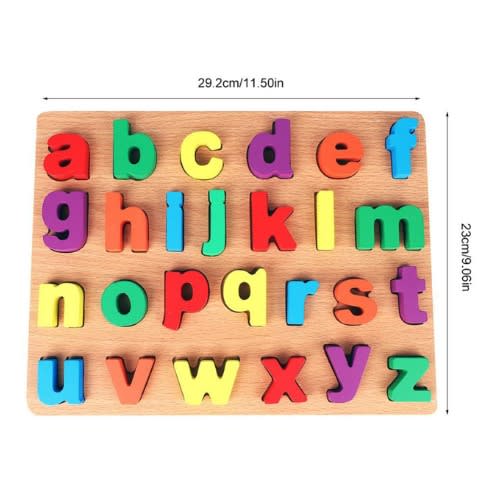 Wooden Montessori Lowercase Alphabets Letters