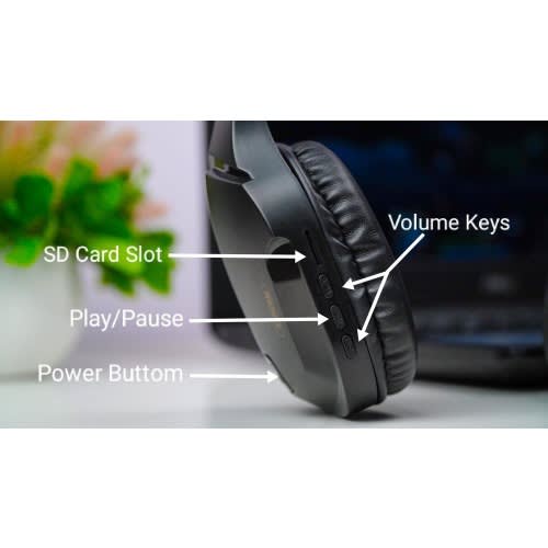 Rb-750hb 5.0 Wireless Gaming Headphone With Hifi Sound