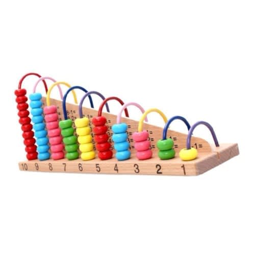 Kids Colorful Intelligence Abacus Shelf