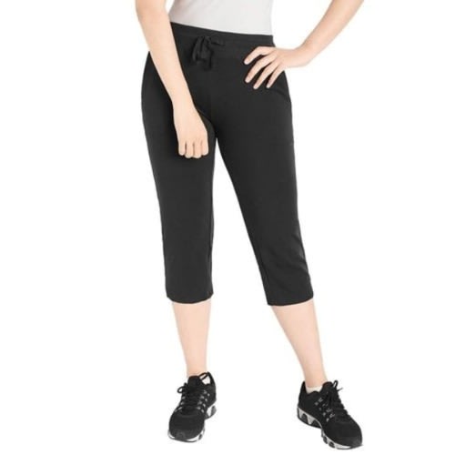 Three Quarter Ladies High Waist Joggers