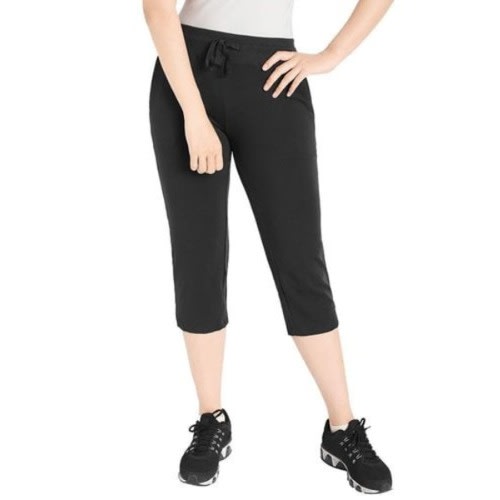 Three Quarter Ladies High Waist Joggers