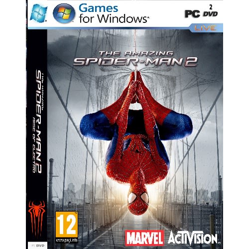 The Amazing Spider-Man 2 PC Game DVD Disks + Free Gift