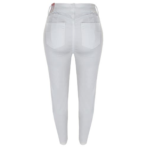 Womens Skinny 90500 White Jeans