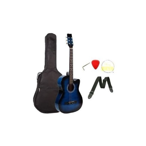 Acoustic Box Guitar - Blue