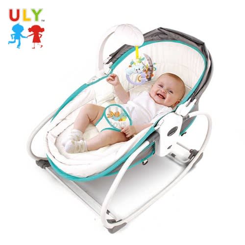 Mastela 5 In 1 Napper + Bounce + Chair + Rocker With Removable Bassinet