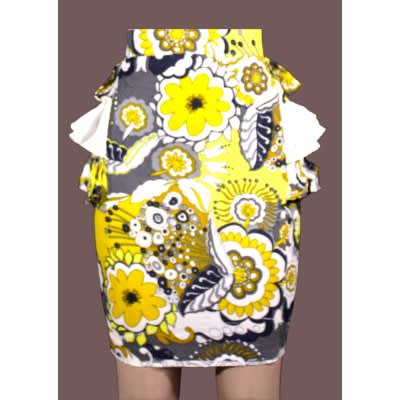 Flowery Wing Skirt