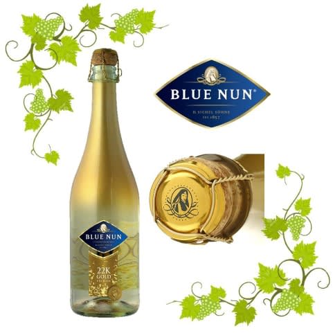 Blue Nun 24k Gold Sparkling Mini 200ml X 2bottles