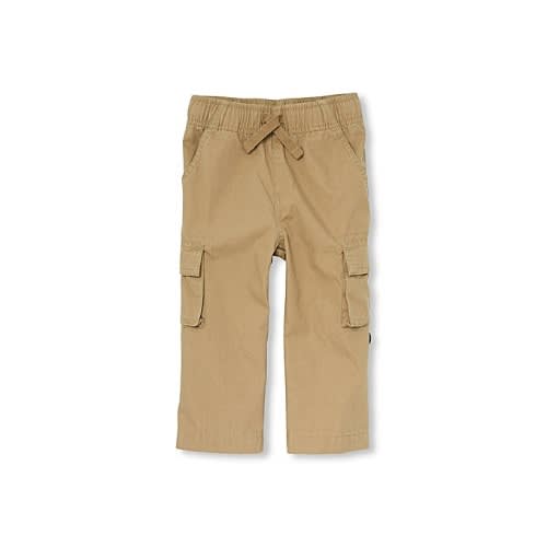 Boys Chinos Combat Turn-up Short And Trouser-brown