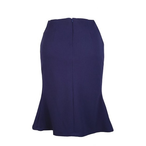 Multipurpose Skirt - Navy Blue And Burnt Orange