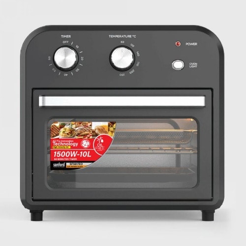 Sanford 10l Air Fryer Oil Free Oven With Rotisserie & Convection- Sf 5617eo - 1500W - 10L