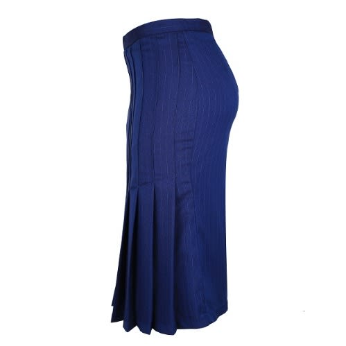 Multipurpose Skirt - Blue With Stripe