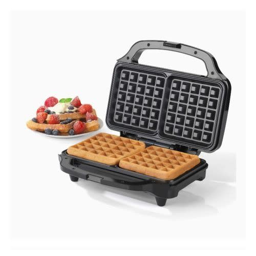 Deep Fill Waffle Maker Iron With Xl Non-stick Cooking Plates - 900w