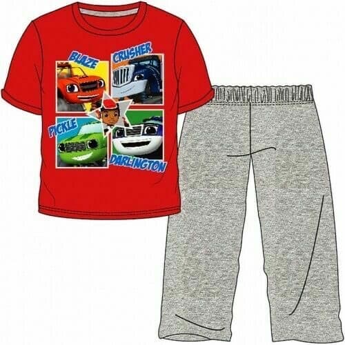 Boys Blaze And The Monster Marching Pyjamas