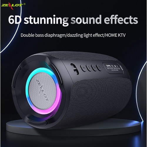 S61 Portable Wireless Outdoor Bluetooth Calling Stereo Music Subwoofer Speaker