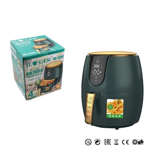 Haeger - Air Fryer - Hg-5283 - 3.8L - 1500W