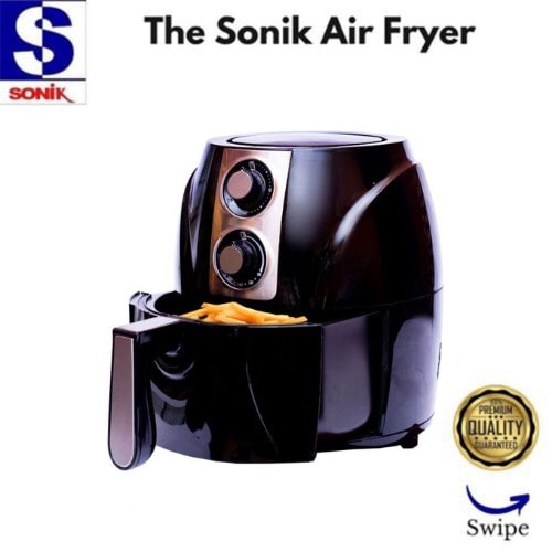 Air Fryer With 360° Rotation Saf-545 - 8.0L - 200W