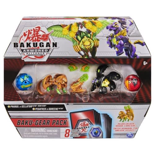 Bakugan Armored Alliance -Pharol & Gillator Uktra & Pegatrix/ Goreene Ultra