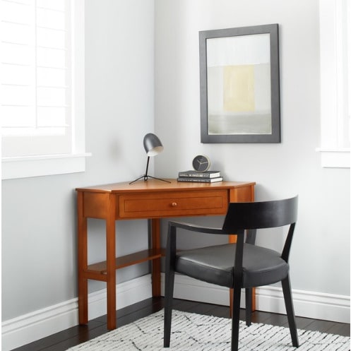 Wood Corner Computer Desk