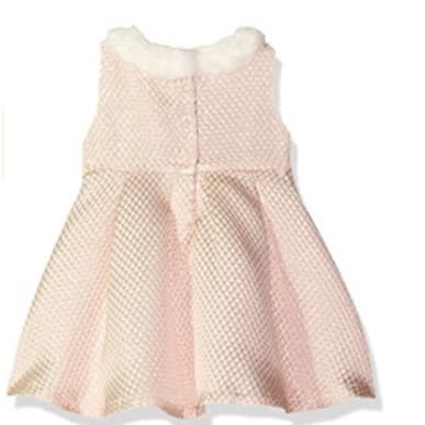 Girls' Flutter Sleeve Casual Dress