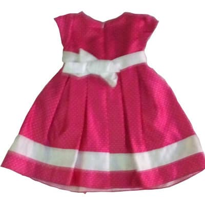 Baby Dress - Pink Baby Gown