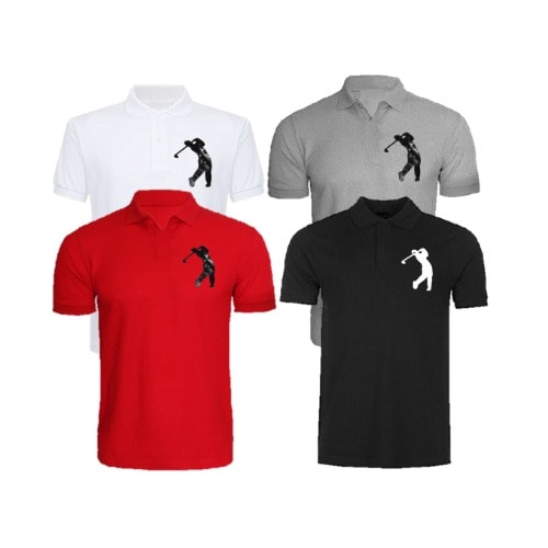 Polo Shirt - Golf Sport - Set of 4
