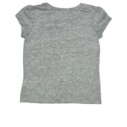 Girl's Graphics Tee- Grey
