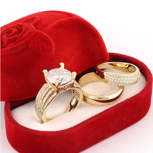 Ebez Brazilian Gold Plated Wedding Ring
