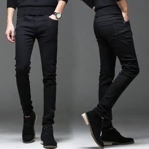 Men's Stock Jean - Plain Black