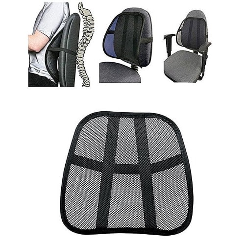 Car Seat And Office Chair Mesh Lumbar Back Support