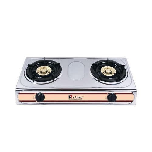 Saisho Double Burner Gas Cooker
