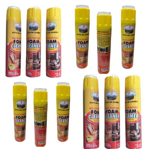 Auto de Gambo Foaming Auto Leather Cleaner - 650ml x 6pcs