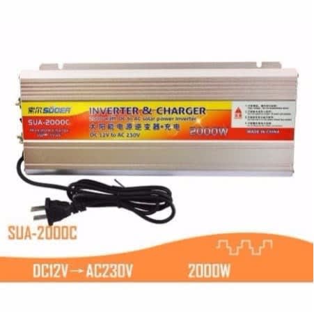 2000 Watts Power Inverter With Inbuilt Charger