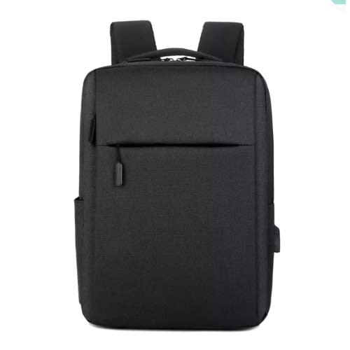 Smart Retro Laptop Backpack - Black -14