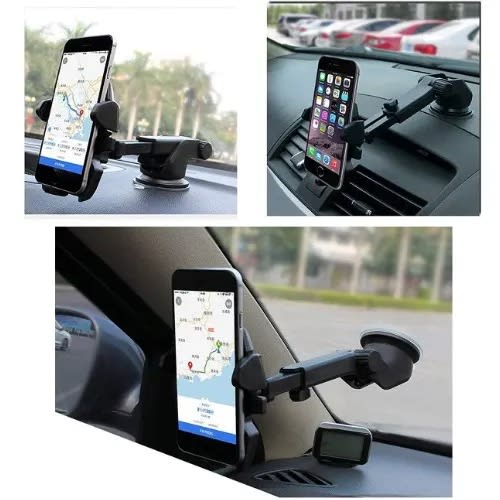 Easy One-touch Car Mount For Cell Phone With Car Phone Holder