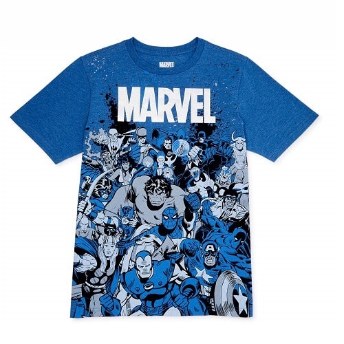 The Avengers Boys Exclusive Team 2 Tone Graphic T-shirt Top