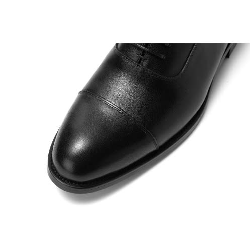 Men's Official Italian Calf Leather Oxford Shoe - Black