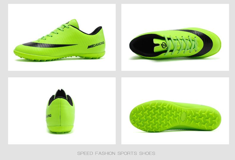SPORT Men Football Training Boots-Green