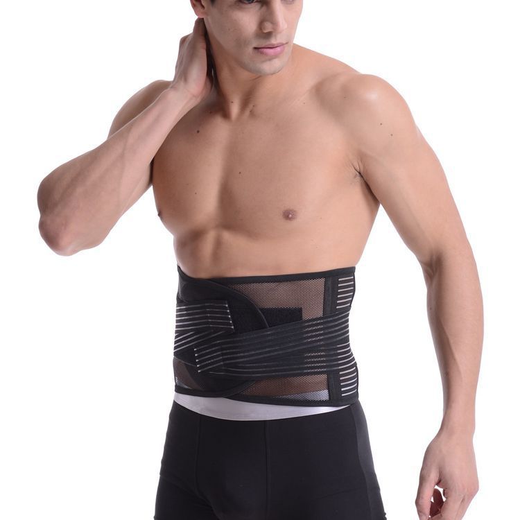 Adjustable Lumbar Support Belt Ne Corretor Relief Pain Fitness Sport Waist Protection Waistline Anti Slouching Belts-XXL