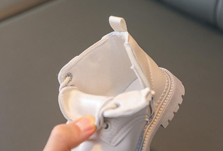 Children'S Boots Martin Boots British Martin Boots White