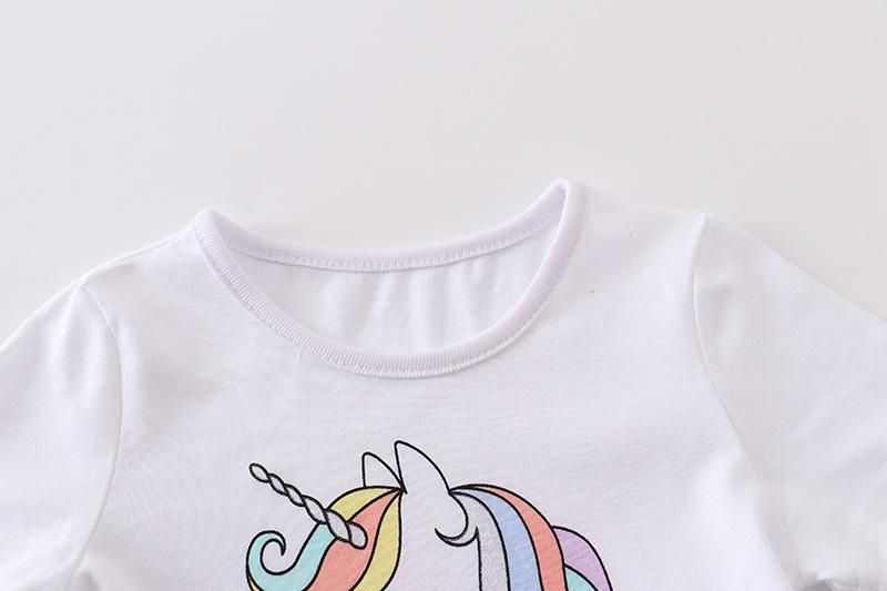 Summer Women's Children Shirt New Children's Clothing Children Shirt Princess Dress Europe