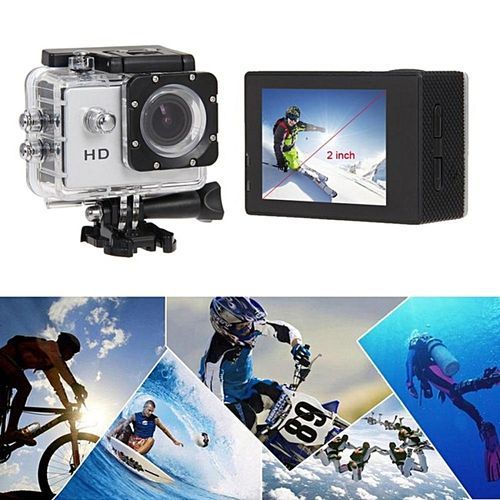 NiceNew 2.0In 12MP HD 1080P Action Waterproof Camera DV SJ4000 (Silver)