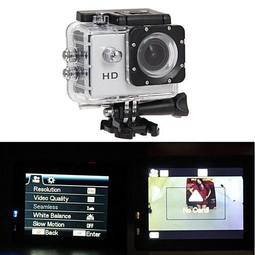 NiceNew 2.0In 12MP HD 1080P Action Waterproof Camera DV SJ4000 (Silver)