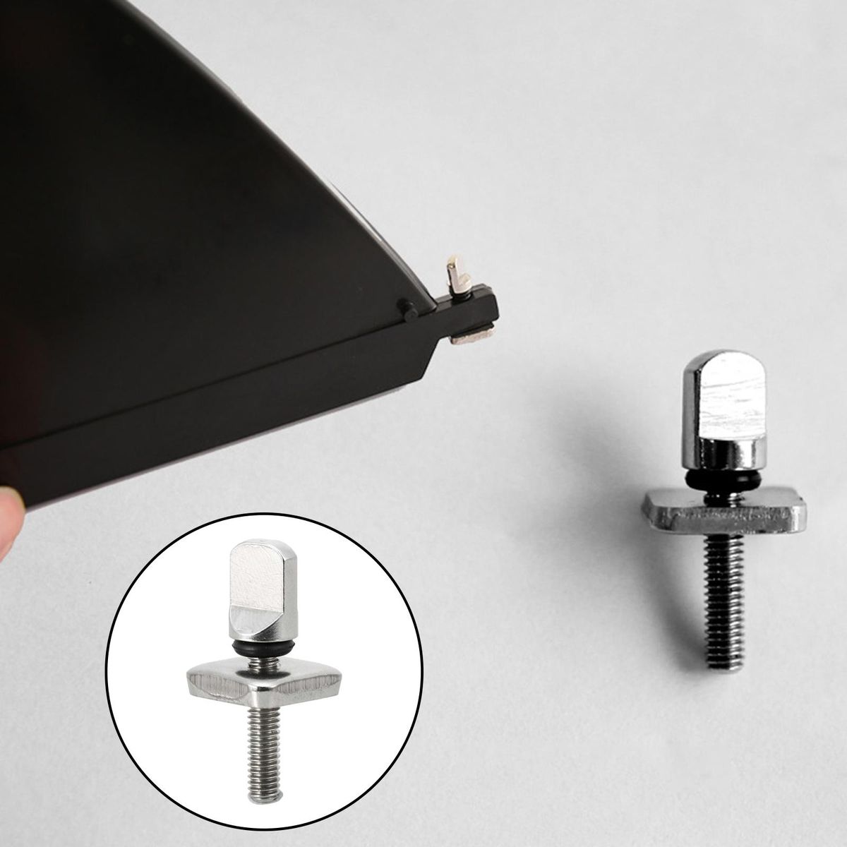 2X Universal Surfboards Fin Screw Bolt And Plate Set