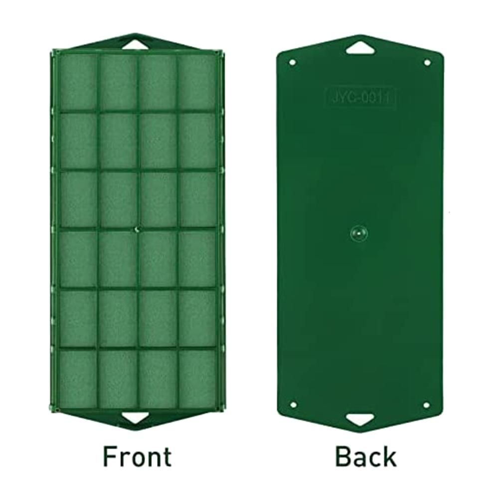 3-Pack Floral Foam Cage Rectangular Planter Stand with Floral Foam