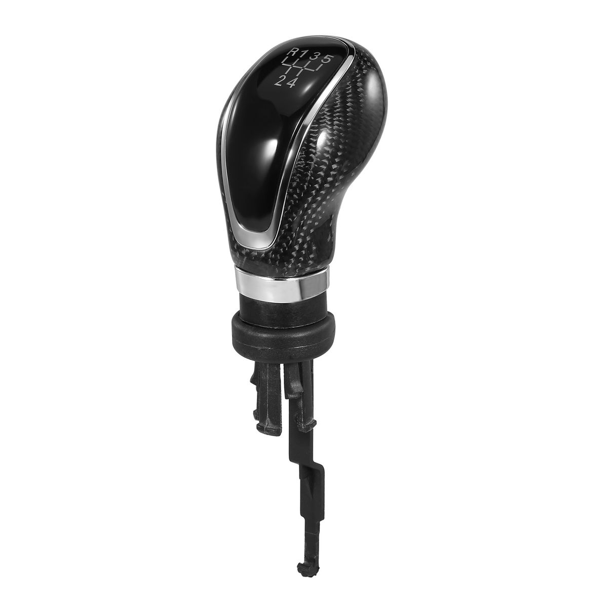 Gear Shift Knob Manual 5-Speed Carbon Fiber Replacement For
