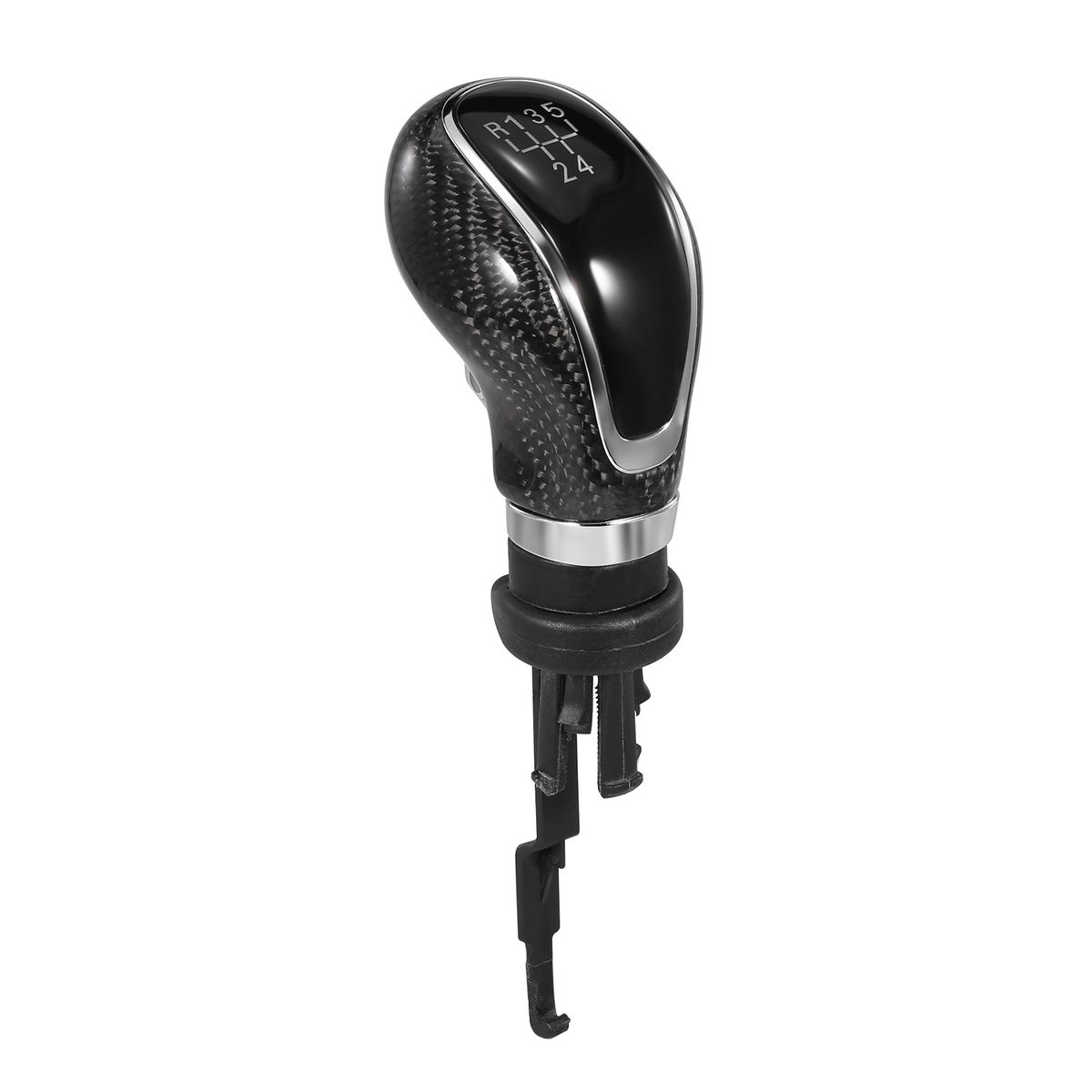 Gear Shift Knob Manual 5-Speed Carbon Fiber Replacement For