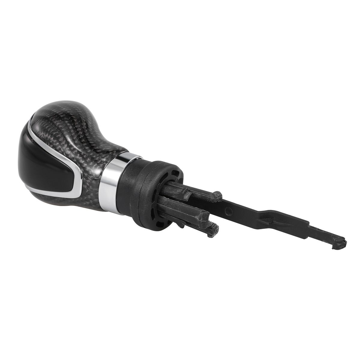 Gear Shift Knob Manual 5-Speed Carbon Fiber Replacement For