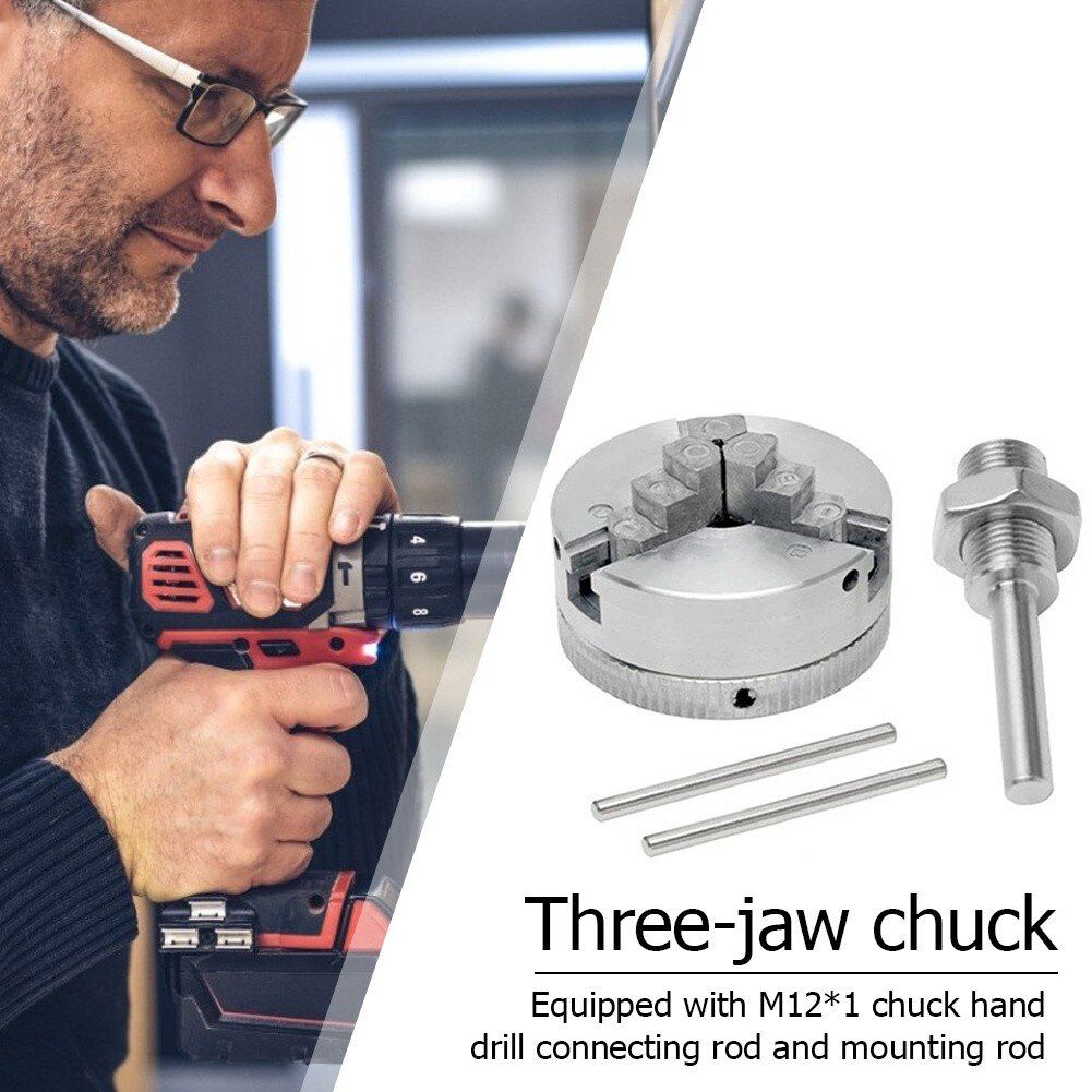 Z011 Metal 3 Jaws Manual Lathe Chuck Clamp Hcs Drill Chucks