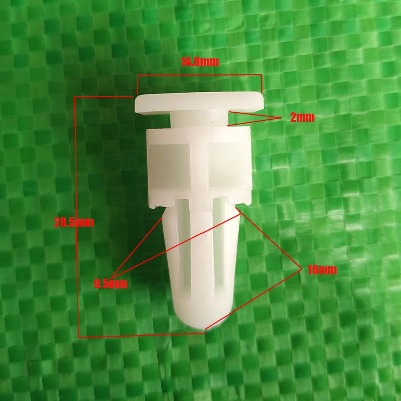 20pcs Car Door Sill Cover Kick Plate Rivet Clip Re